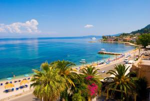 3 hvězdičkový hotel Potamaki Beach Hotel Benitses Řecko