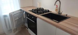 Apartamentai šalia baseino