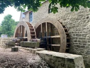 Miller house in a water mill from the 12th century - L'Etang-Bertrand