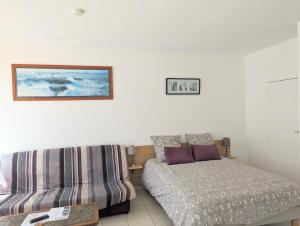 Appart avec grande terrasse vue mer -50m plage et du sentier de randonnée