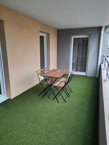 Appartement T2 climatisé avec terrasse