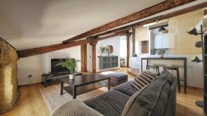 Buhardilla céntrica para parejas