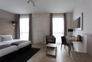 Appart'hotels Tulip Inn Lille Grand Stade Residence : Studio Lits Jumeaux