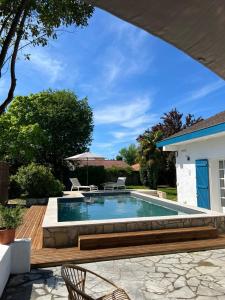 *Villa Catalpas* Landaise, rénovée avec piscine