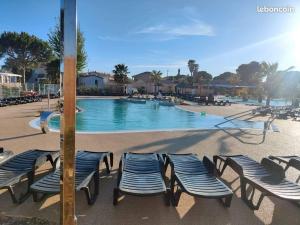 Campings Mobil-home a valras-plage au Camping les sables du Midi : photos des chambres