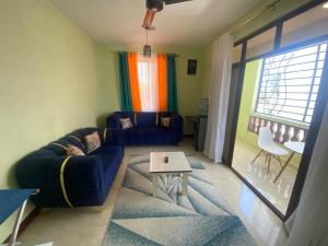 Modern 1-Bedroom Apartment with AC & Parking along Mtwapa Beach Road