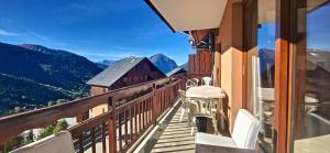 Appartements 6 personnes, vue, domaine Alpes d'Huez Vaujany : photos des chambres