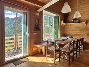 CIELO E TERRA Chalet Zencheri con vista panoramica