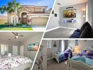 Amazing 6 Bd Home Sleeps 14 with Private Pool 321CD villa - Loughman