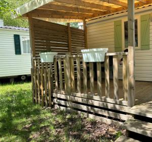 Campings Mobil home - Rieumontagne Particulier : photos des chambres
