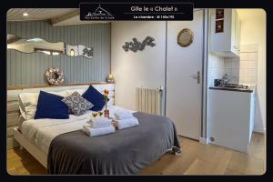 Maisons de vacances Aux portes de la baie - Vessey : photos des chambres