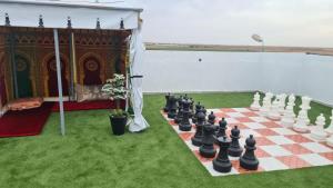 Camping on the rooftop close to Casablanca Airport