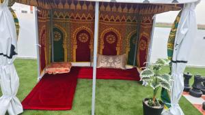 Camping on the rooftop close to Casablanca Airport