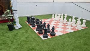 Camping on the rooftop close to Casablanca Airport