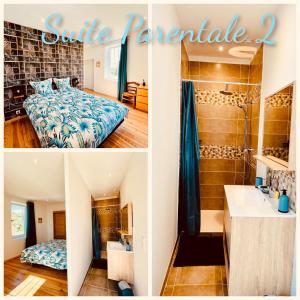 Appartements Le domaine des Oliviers ALES Piscine Jacuzzi Sauna : photos des chambres