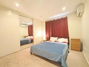 Large Queen Bedroom with Air Conditioner G3 - Merrylands