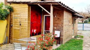 Cabane côté jardin