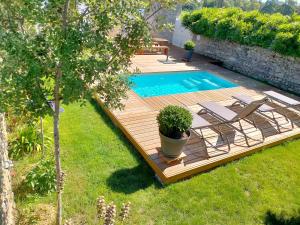 Maisons de vacances Chateau Fongiras 11 personnes Medoc : photos des chambres