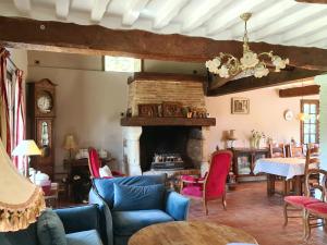 Maisons de vacances Chaumiere a l-etang des anemones : photos des chambres