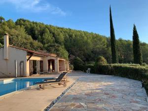 Villa in La Motte, Provence - Amazing View from Pool Terrace