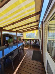 Campings GRAND BUNGALOW frond de mer sur la Cote d'Opale : photos des chambres