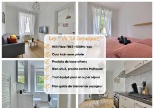 Appartements Le Coquelicot- Coquet : photos des chambres
