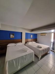 Flat 112 equipado na beira mar de Tambaú