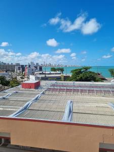 Flat 112 equipado na beira mar de Tambaú