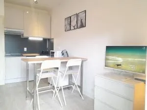 Superbe studio rénové idéalement situé vue Lac et montagne WIFI - 安格勒