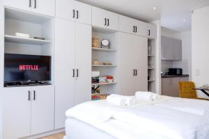 Lumen Homes - Altstadt-Studio direkt im Zentrum, Küche, öffentlicher Parkplatz ums Eck