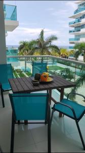 Apartamento con excelente vista al mar Dos alcobas los Morros