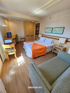 FLAT LETS IDEA BRASÍLIA HOTEL COM LIMPEZA DIÁRIA GRÁTIS, AO LADO DA ESPLANADA DOS MINISTÉRIOS E DO ESTÁDIO MANÉ GARRINCHA, COM WI-FI, PISCINA, ACADEMIA, SAUNA By REI DOS FLATS