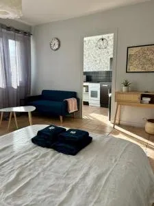 Studio cosy de 30 m2 au coeur des Thermes - 罗亚