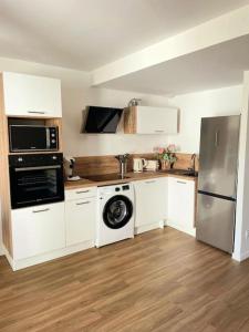 Duplex T3 avec jardin, bord de mer et parking