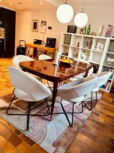 Maison avec jardin, 2 ch + salon - Modave