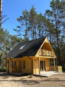Domek wypoczynkowy Sosenka z sauną i jacuzzi
