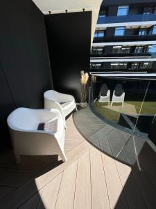 Hacienda Bydgoszcz Apartament z 2 tarasami blisko centrum