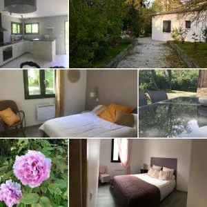 Maison avec jardin dans village - 索