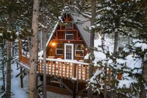 A-Frame Cabin - Mountain Views, Deck, Pet Friendly - Dumont