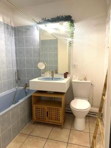 Appartements Joli T1 bis 15 min a pied du lac : photos des chambres