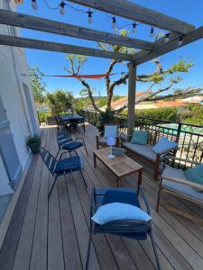 Villas Maison 8/10 pers / piscine chauffee / St Palais sur Mer : photos des chambres