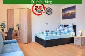 Ruhige Wohnung im . Private Parkplatz ,Balkon ,Netflix - Núremberg