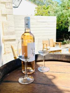 Maisons de vacances Les Ecuries - 3 bedroom Gite with plunge pool near Narbonne & the Canal du Midi : photos des chambres