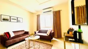 BluO Lake View 1BHK New Town - Terrace Garden, Gym - Kulbāria