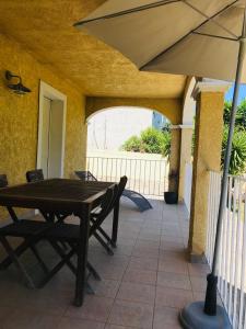 Rez de chaussez de villa 4 personnes mer