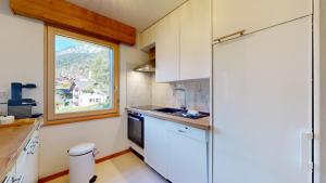 Modern alpine apartment with sauna