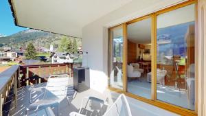 Modern alpine apartment with sauna