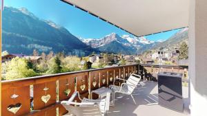 Modern alpine apartment with sauna