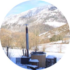 B&B / Chambres d'hotes Cabanots - Ecolodges en Vallee d'Ossau a 900m d'altitude : photos des chambres