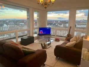 Vue magnifique, 7 mn gare, Muse, Centre, parking - Marly